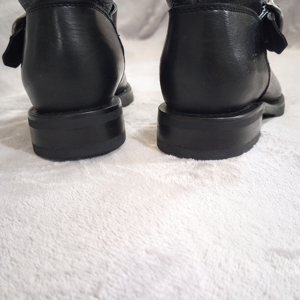 Women's Frye Black Veronica Flex Ankle Boot Booties 8.5 - Picture 7 of 10